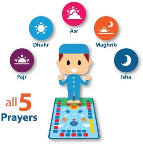Enrich Your Spiritual Practice with Our Educational Islamic Prayer Mat