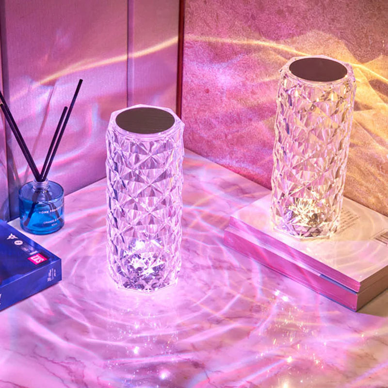 Modern LED Crystal Table Lamp: Illuminate Your Space with Elegance