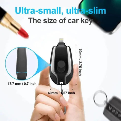 New Emergency Portable Key Chain Charger