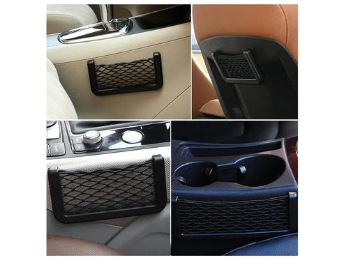 Organize Your Car with Our Convenient Net Pocket Mobile Holder