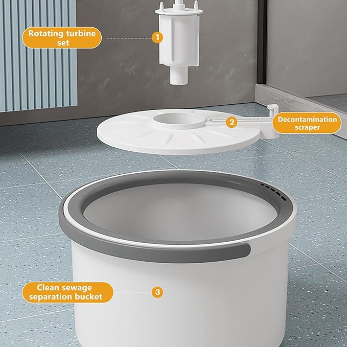 Ultra-Efficient Microfiber Spin Mop: Elevate Your Cleaning Routine